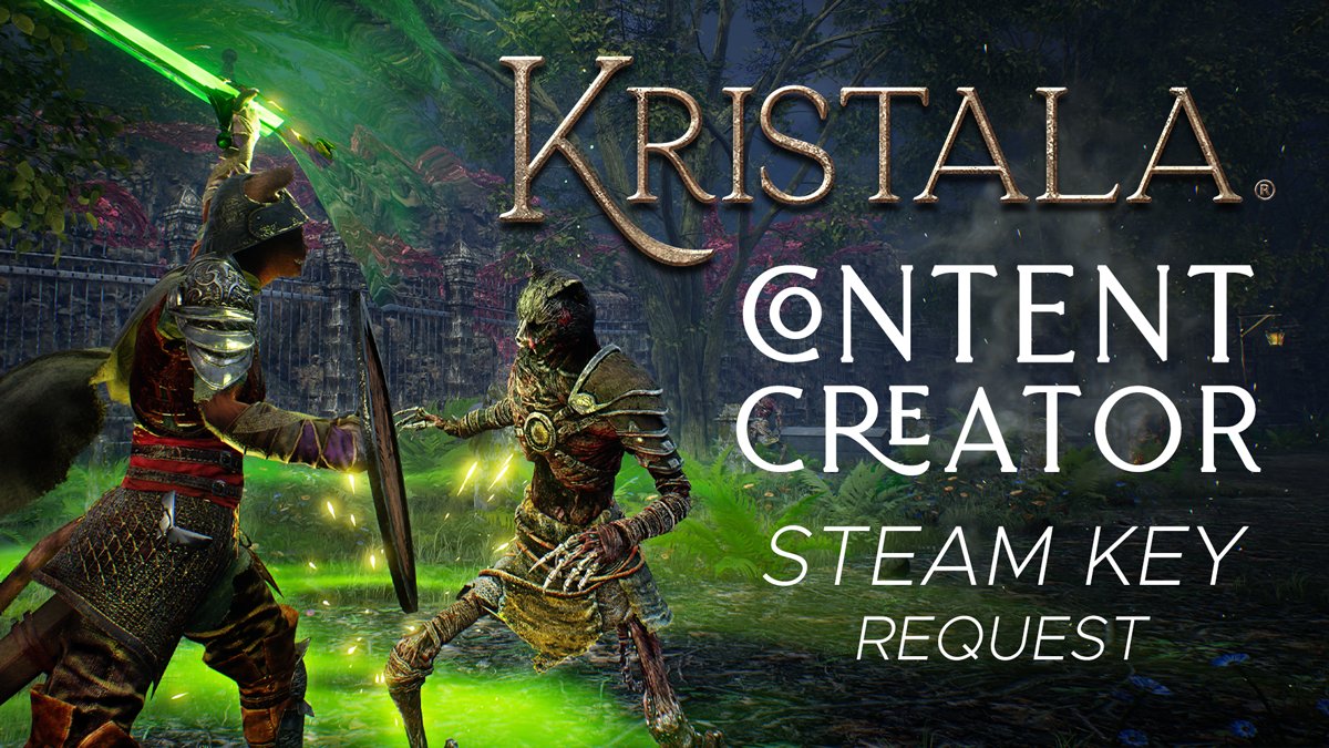 📢CALLING ALL CONTENT CREATORS!📢

Want a key to our upcoming Early Access PC release? Submit our key request form + feel free to tag a creator you think would love to sink their claws into Kristala, too!

🔑 astralclocktowerstudios.com/kristala/creat…

#indiegame #soulslike #actionrpg #darkfantasy