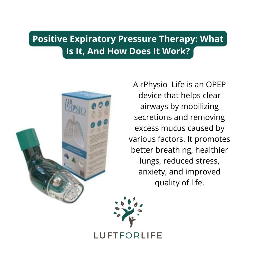 AirPhysio devices strengthen your lungs and improve your breath without the use of drugs or medication, and without side-effects.

AiPhysio products help prevent lung disease and promote recovery after an illness.

luftforlife.com/airphysio/

#airphysio #OPEP #PEP #exercisecapacity