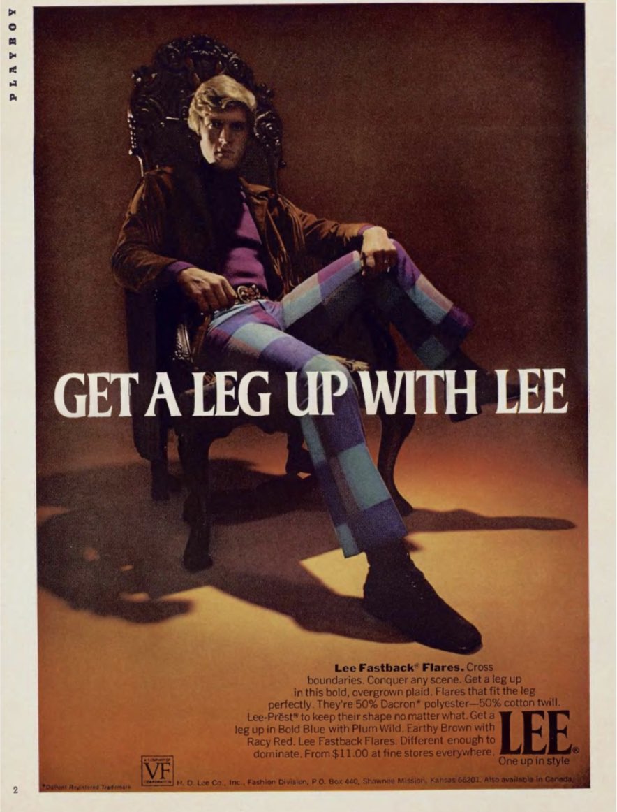 Get a leg up with @LeeJeans #1970s #Mensfashion #menswear
