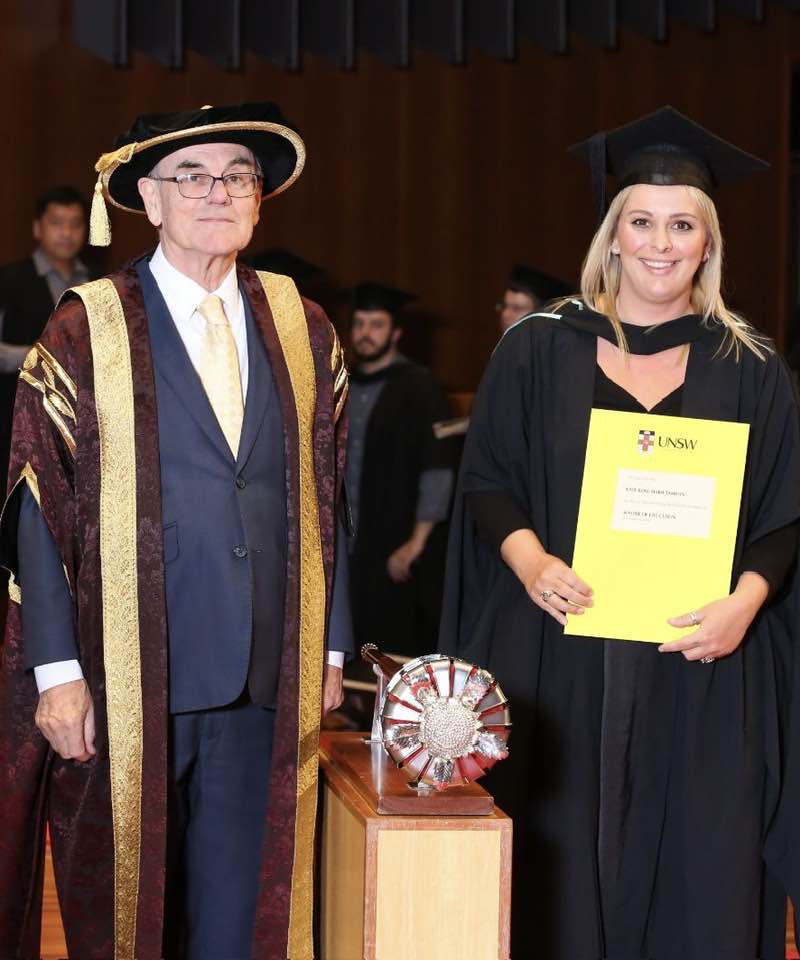Congratulations to my niece, Kate. We are all very proud of you and your achievement: a Masters in Education with gifted education specialisation from University of New South Wales (@UNSW) while teaching full-time. Big hurrah to you and all our teachers🥰👩‍🎓from Teta Fran👩‍🔬
