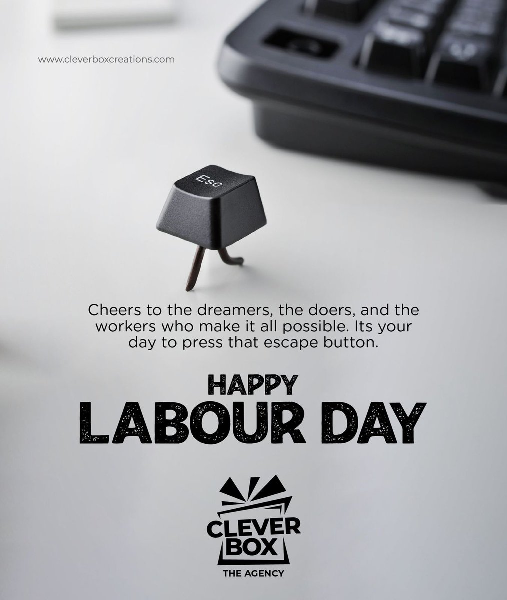 CBCTheAgency's tweet photo. Today, let's take a moment to celebrate the fruits of our labour—every stroke of creativity, every innovation, every masterpiece crafted. Happy Labour Day from our creative hive to yours. https://t.co/KAbhfeqs7Z