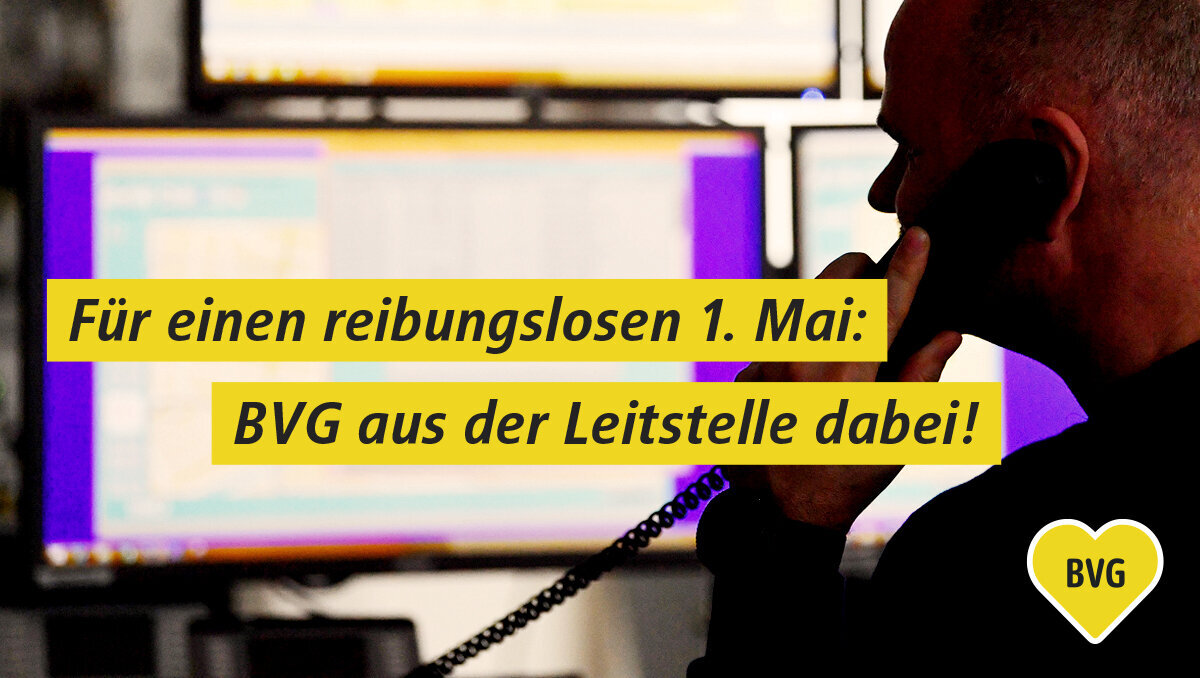 Guten Morgen Berlin und Brandenburg! Wir starten den Tag direkt aus der Leitstelle und versorgen euch an diesem Feiertag mit Infos. Inklusive Verlängerung: Wir bleiben heute bis in die Puppen für euch am Ball! LG Jonathan #BVG #b0105