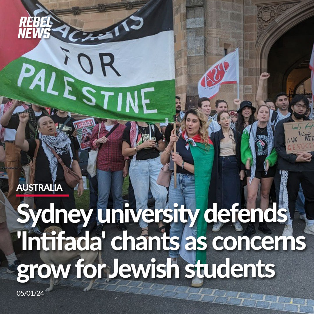 The University of Sydney maintains its contentious stance on 'Intifada' chants, claiming no inherent violence. MORE: rebelne.ws/4aWOwpn