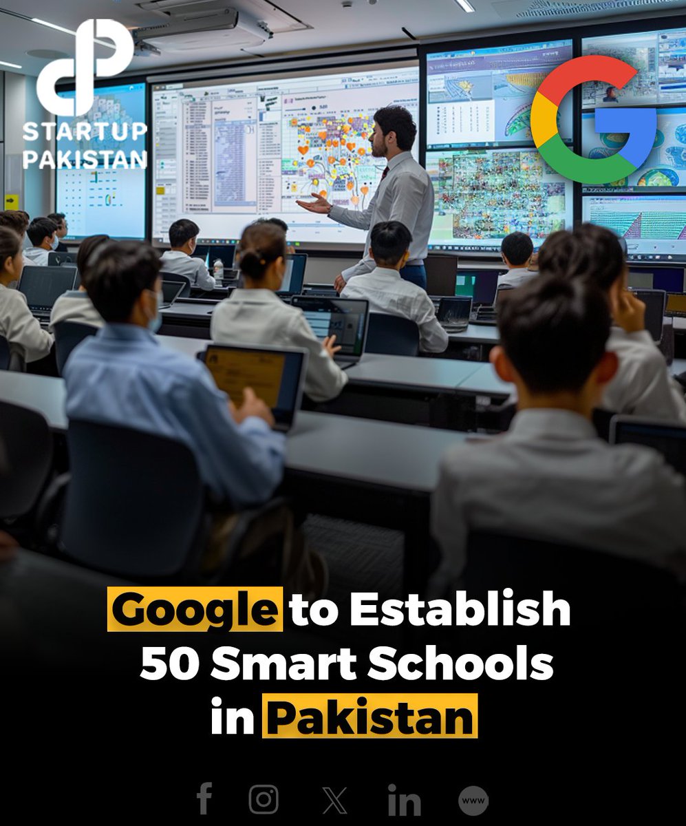 The Google for Education team, in collaboration with its local partner Tech Valley, recently met with Secretary of Ministry of Federal Education and Professional Training to outline forthcoming plans for Pakistan’s education sector

#Google #Pakistan #Smartclassroom #Smartschools