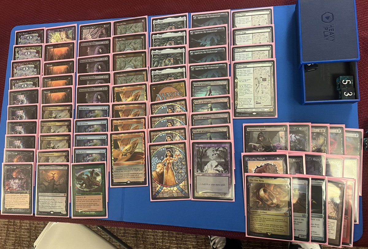 Still waiting on lavaspur boots to come in the mail and continuing to mess with the sideboard and a few slots. Haven’t gotten to play much paper magic in the last month so was a nice change of pace.