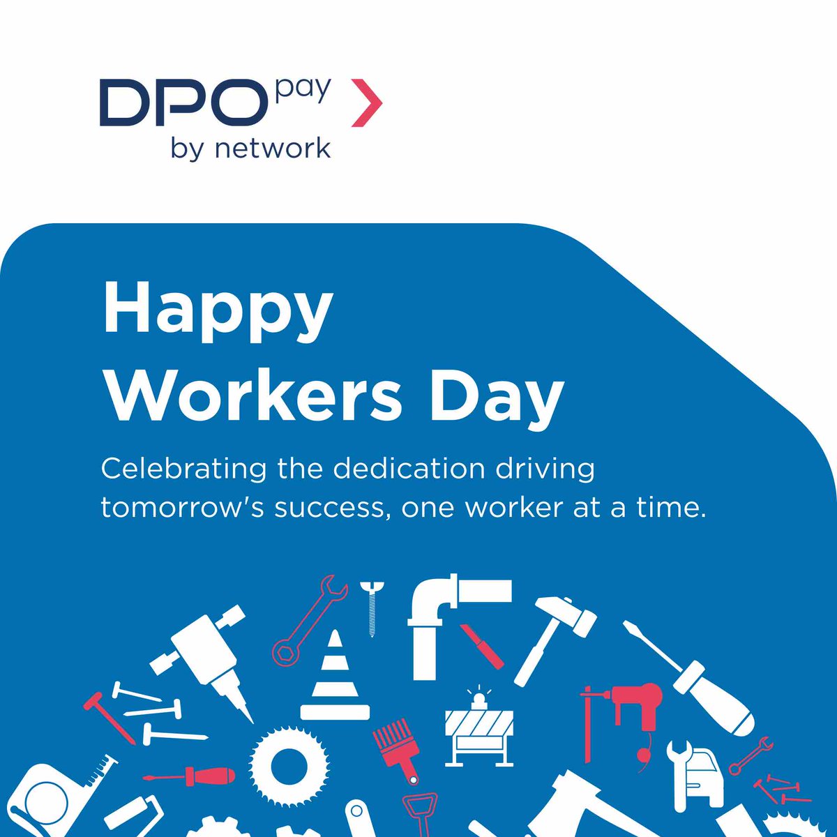 Today, we celebrate the tireless efforts and dedication of workers everywhere. We salute every individual’s hard work and dedication to building a better tomorrow. Happy Workers’ Day from DPO Pay by Network #DPOPaybyNetwork #NetworkInternational #WorkersDay