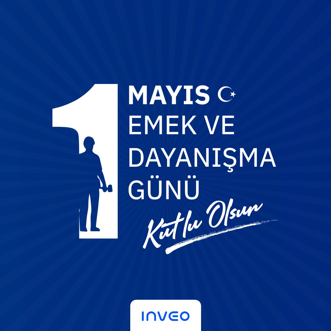 Emeğiyle değer yaratanların 1 Mayıs Emek ve Dayanışma Günü kutlu olsun! 💙