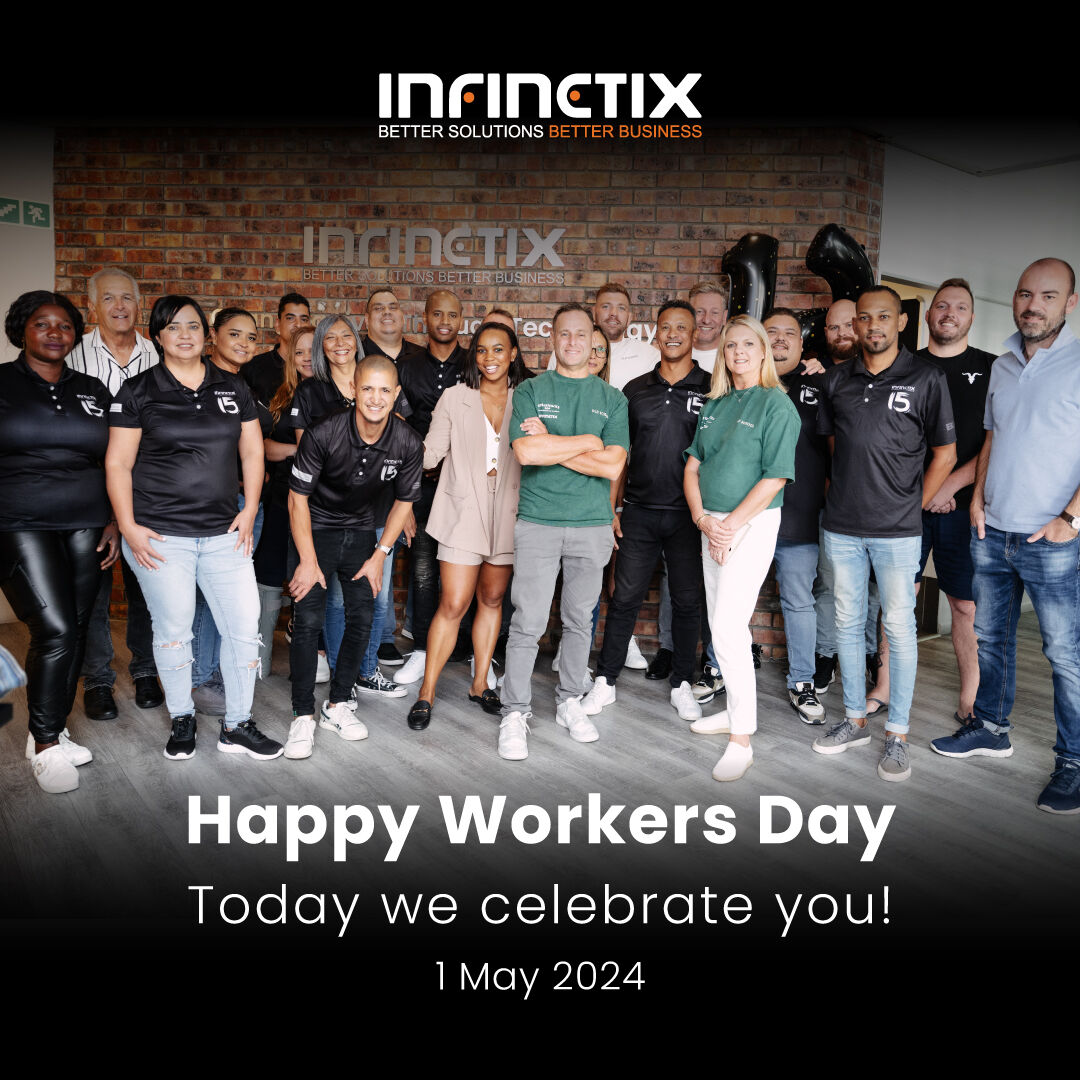 Happy #WorkersDay from all of us at #Infinetix! Today, we celebrate the hard work & dedication of every individual across the nation. Your contributions drive progress and inspire us all. Wishing you a day filled with appreciation & well-deserved rest. #ChangingLivesThroughTech