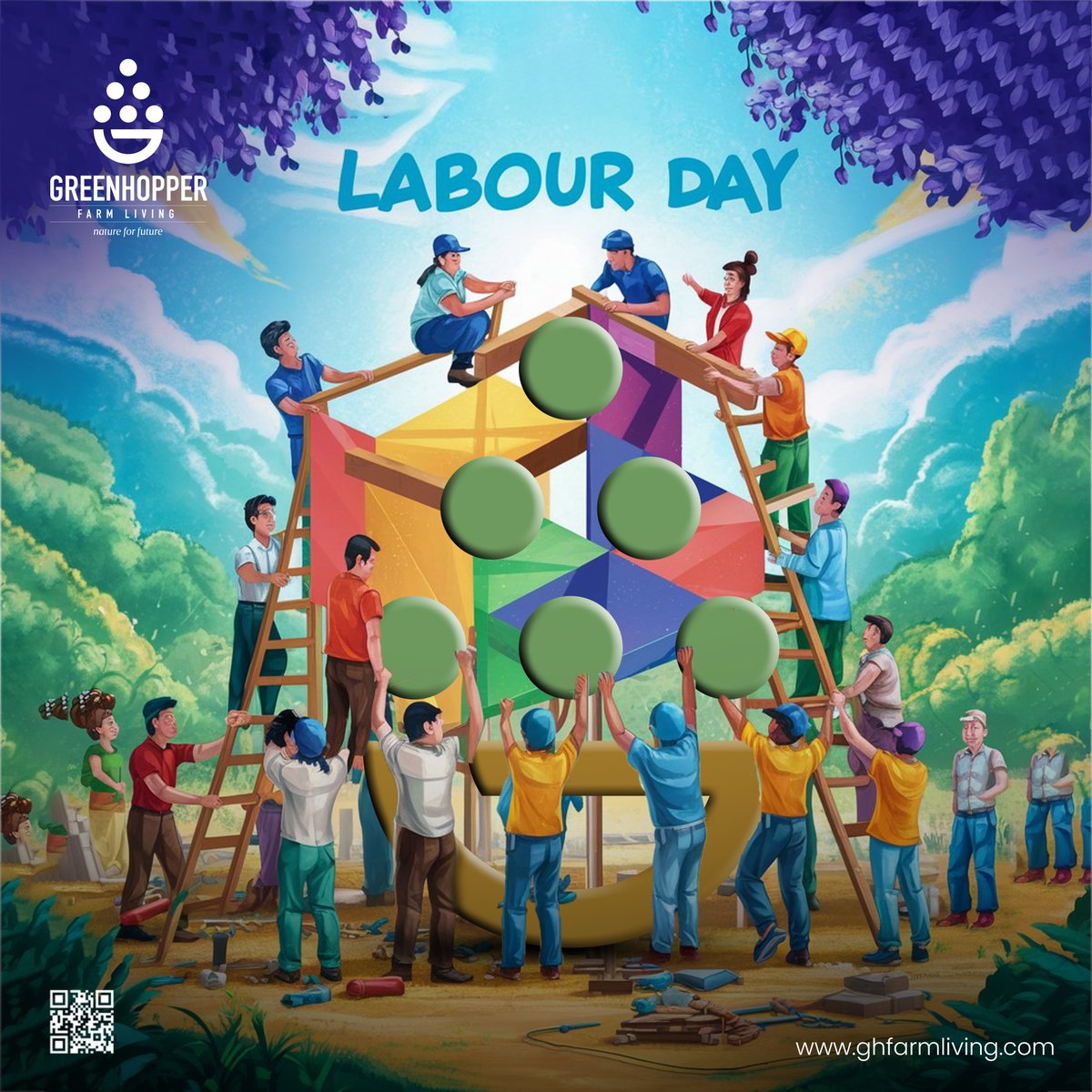 𝗛𝗮𝗽𝗽𝘆 𝗟𝗮𝗯𝗼𝘂𝗿 𝗗𝗮𝘆! 🛠️🎉
Today, we recognize and appreciate the hardworking individuals who tend to our fields with care and dedication.
.
ghfarmliving.com
.
#happylabourday #LabourDay #MayDay #InternationalWorkersDay #greenhopper #greenhopperfarmliving