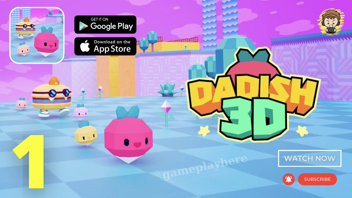 Dadish 3D Gameplay Walkthrough - Full Guide (Android/iOS)

youtu.be/P0EjP-azcRE

#Dadish3D #Dadish #gameplay #mobilegames #GamingCommunity #gameplayhere
