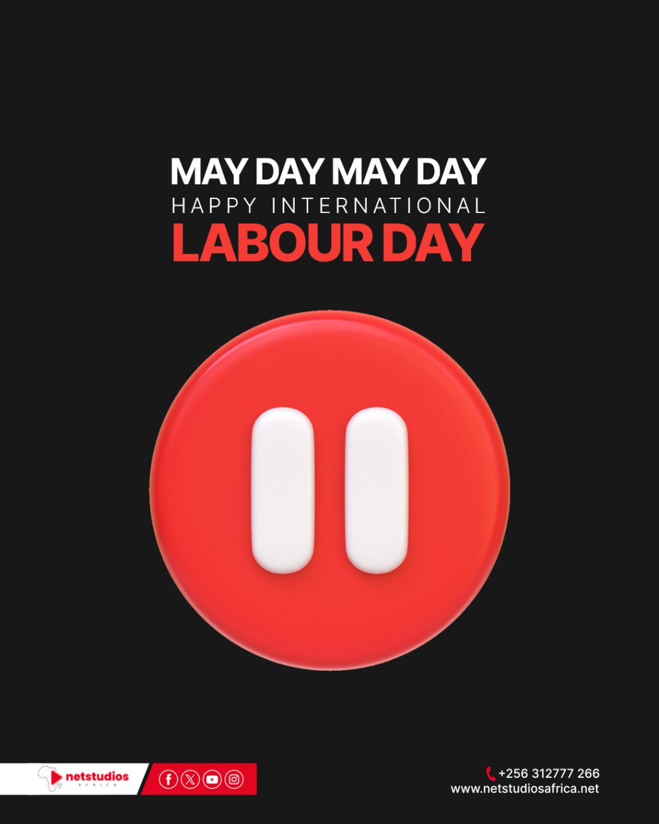 Let's salute the makers, the creators, the builders of dreams. 
Happy Labour Day to all the hardworking souls who make things happen every day! 
Your dedication shapes our world. 😎

#InternationalLabourDay #NetstudiosAfrica