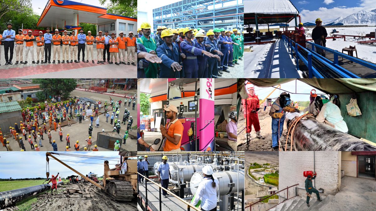 Happy #InternationalLabourDay!
Lets take a moment to acknowledge the countless workers whose dedication fuels progress and shapes our world.
At <a href="/IndianOilcl/">Indian Oil Corp Ltd</a> we work tirelessly to create workplaces where everyone is valued, respected &amp; empowered to succeed.