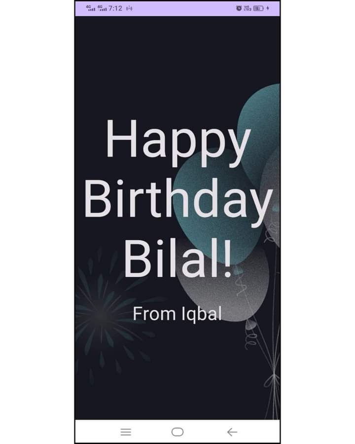 Using Jetpack Compose, I have built a simple Android app that displays a birthday message on the screen.

What I have learned:
☑️ How to write composable functions. 
☑️ How to display and format text. 
☑️ How to add an image. 

#android #AndroidDevelopment #kotlin #coding
