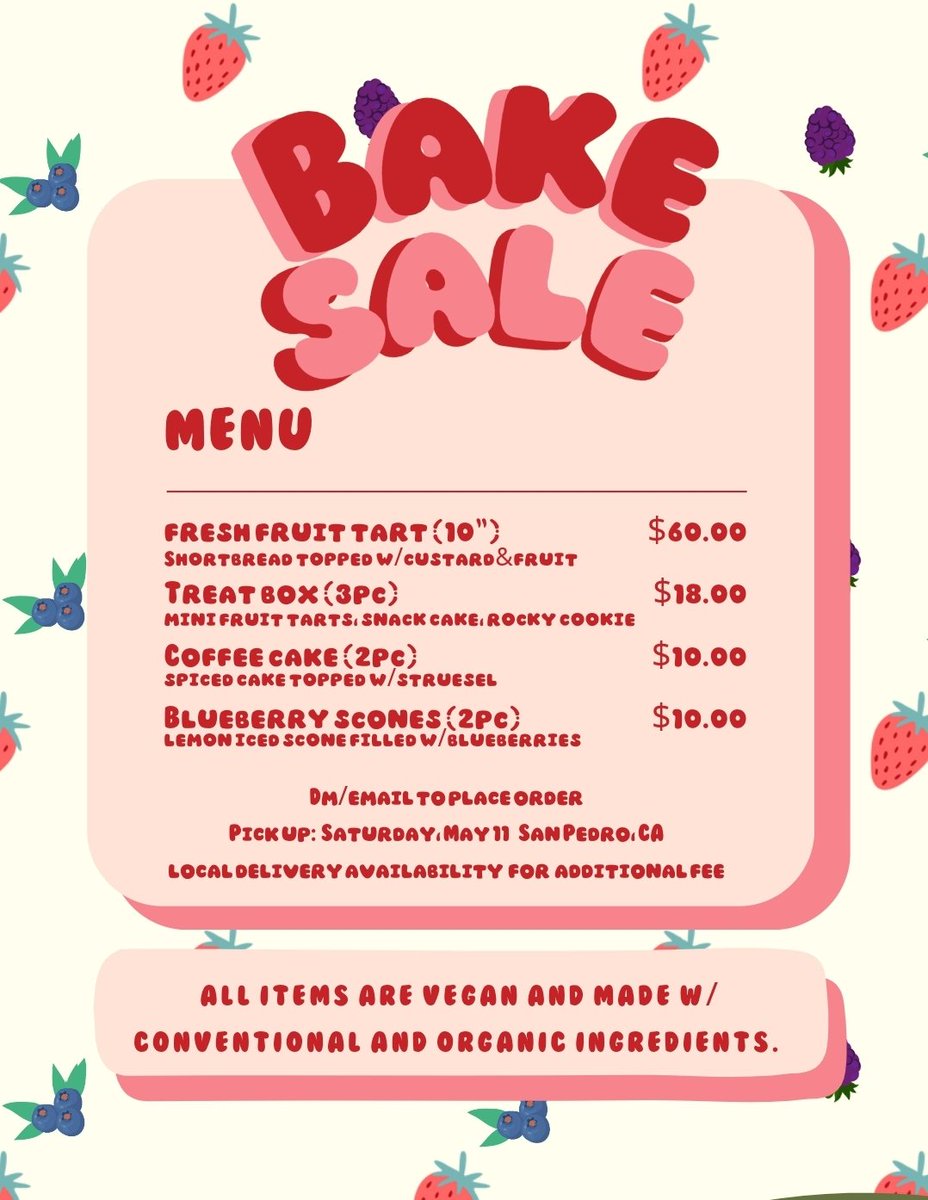 Put in your order today and enter our giveaway with a minimum purchase of $10