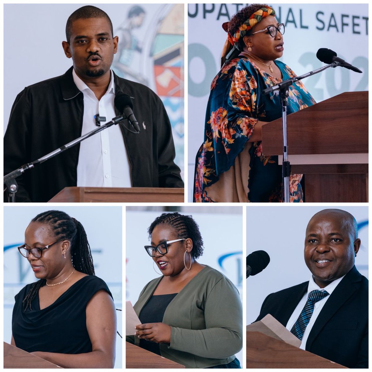 ATE_Tanzania's tweet photo. Mgeni Rasmi katika Tuzo za OSH alikua ni Waziri wa Nchi Ofisi ya Waziri Mkuu-Kazi, Vijana, Ajira na Wenye Ulemavu Mhe. @Ndejembi akisindikizwa na Naibu Waziri, Ofisi ya Waziri Mkuu-Kazi, Vijana, Ajira na Wenye Ulemavu Mhe. Patrobas Katambi (MB).
#OSHAwards
#ATETanzania https://t.co/LoyZ4WTKjA