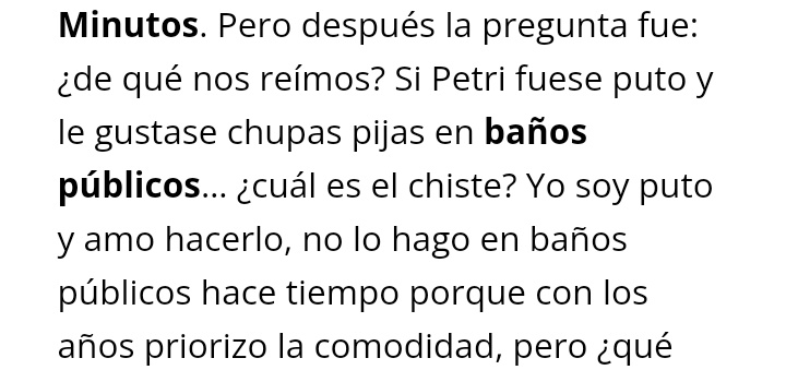 Prioriza la comodidad el tipo