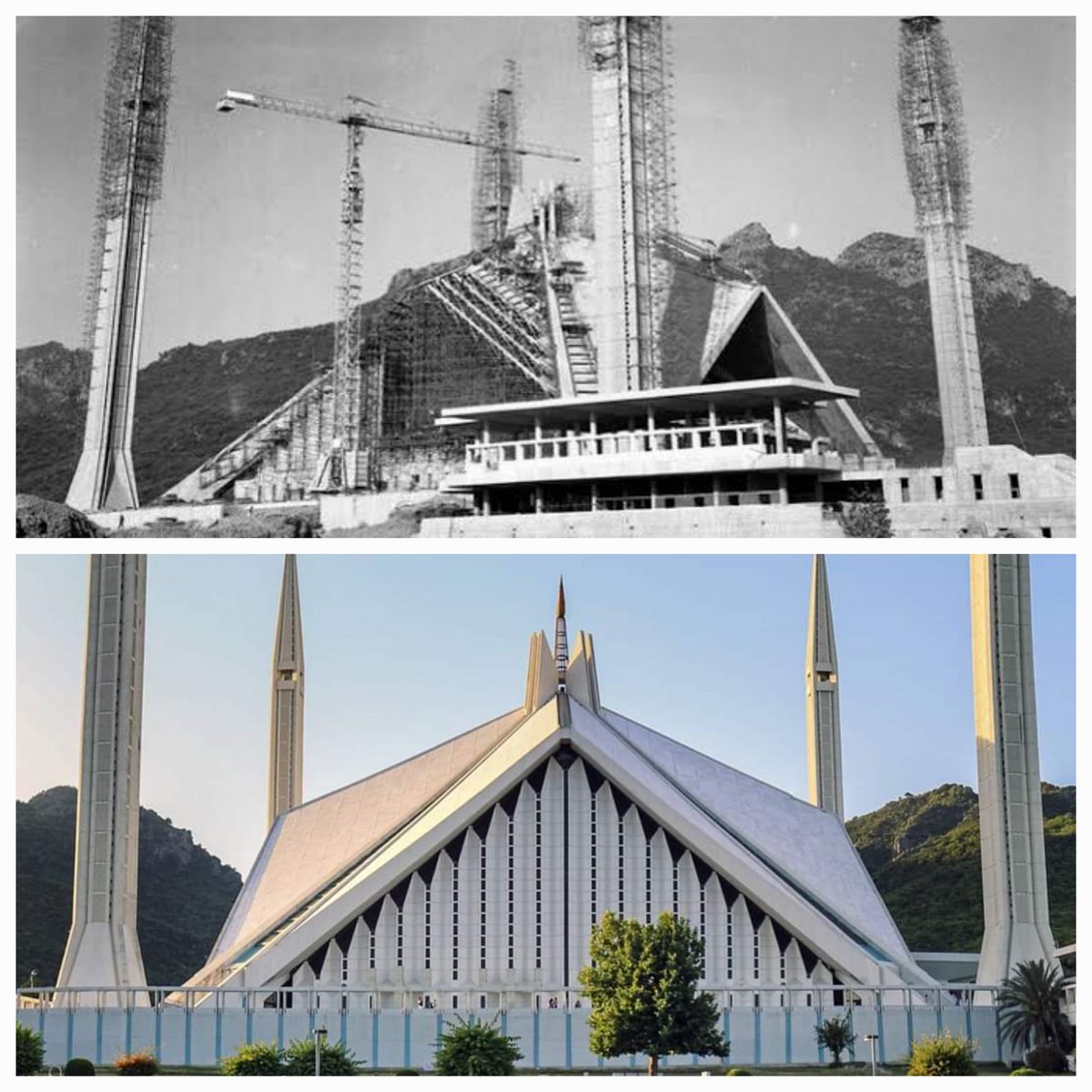 'No human masterpiece has been created without great labour.” – Andre Gide #LabourDay #MayDay 1. Bahria Icon Tower, Karachi 2. Statue of Liberty, New York 3. Faisal Mosque, Islamabad 4. Bahria Icon, Karachi
