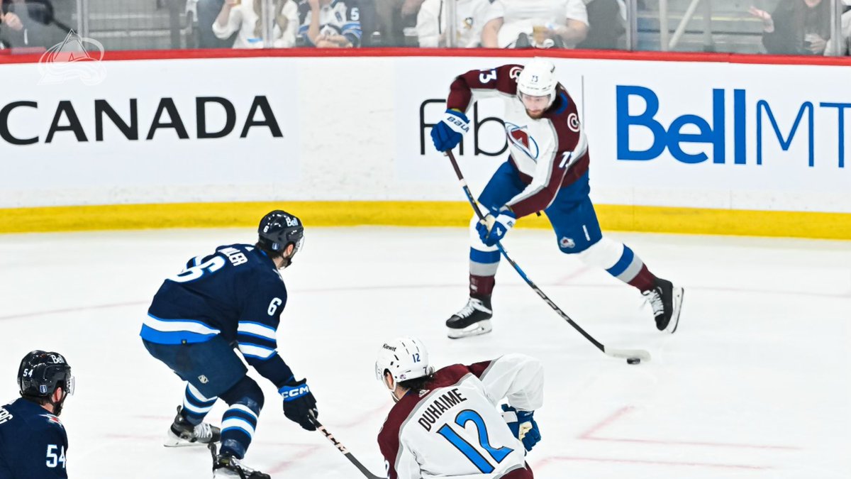 Avalanche's tweet image. Less than five to play in the game.

COL: 5
WPG: 3

#GoAvsGo | #ALLIN