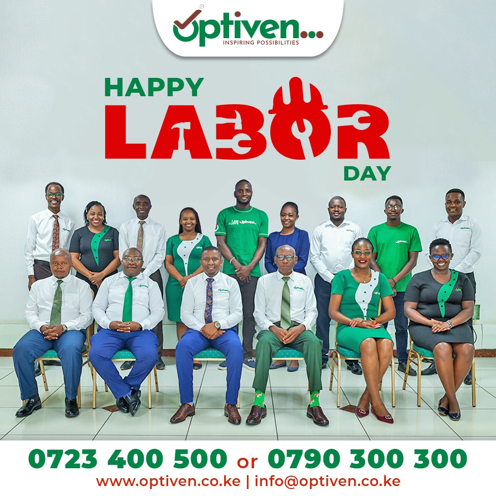 We celebrate your dedication and commitment to make Optiven a Beacon of Excellence #HappyLaborDay