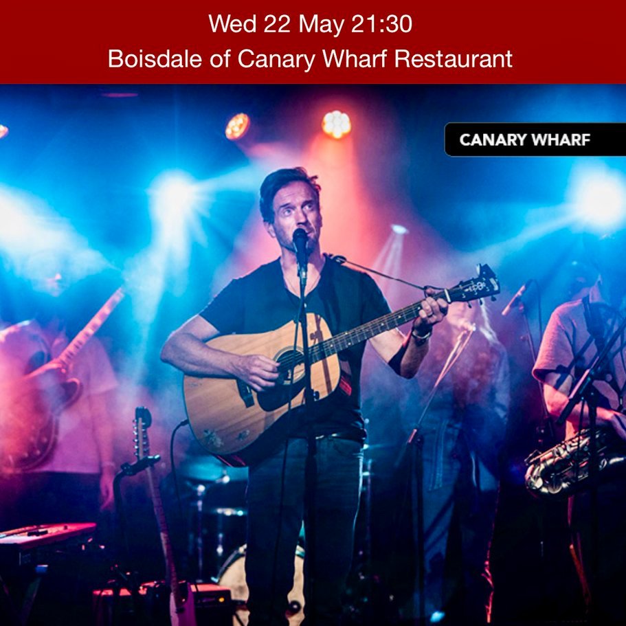 Next for Damian Lewis and his brilliant band is a gig at Boisdale of Canary Wharf! Find the details and grab your tickets here: damian-lewis.com/?p=53488 #DamianLewis #DamianLewisMusic #DamianLewisTour #DamianLewisUKTour #MissionCreep #Boisdale