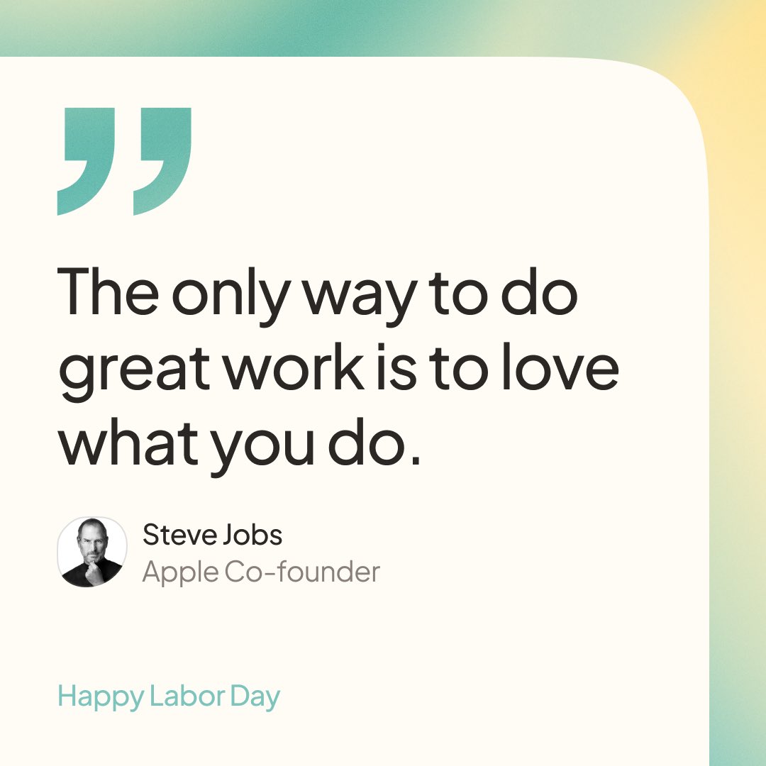Happy Labor Day!