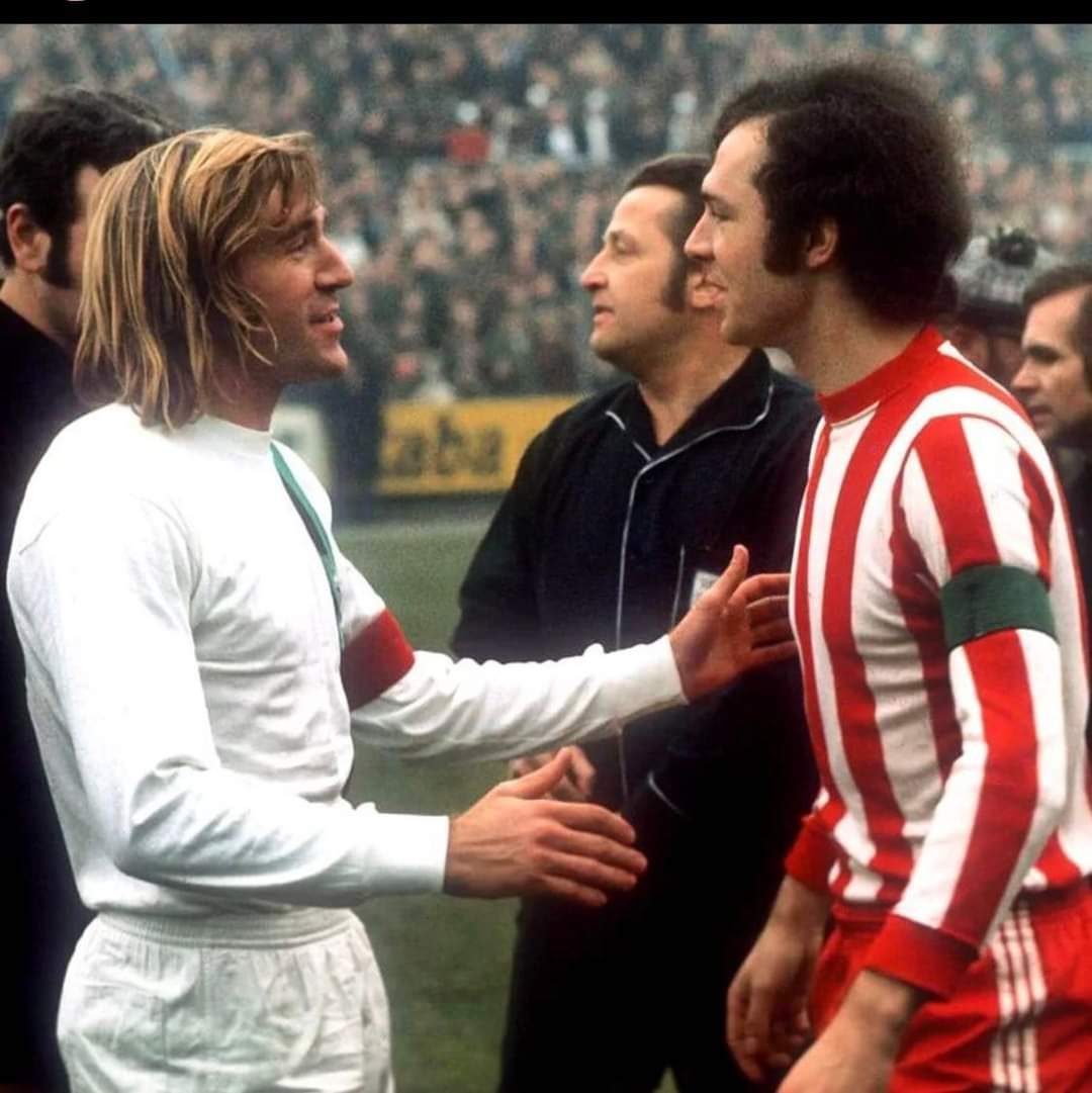 Borussia Mönchengladbach - Bayern München 1972/73
(Günter Netzer y Franz Beckenbauer)