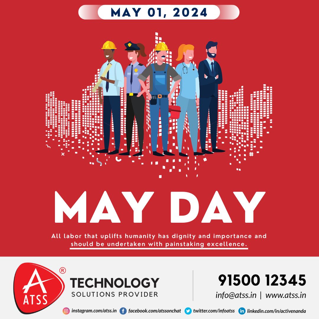 🌼 𝑯𝒂𝒑𝒑𝒚 𝑴𝒂𝒚 𝑫𝒂𝒚! 🌼
#mayday #laborday #internationalworkersday2024 #happylaborday #workersday #worldlabourday #employment #labourrights #happy1may2024 #labourday2024 #technologysolutionsprovider #securitysystem #homeautomation #gateautomation #cctvsurveillance