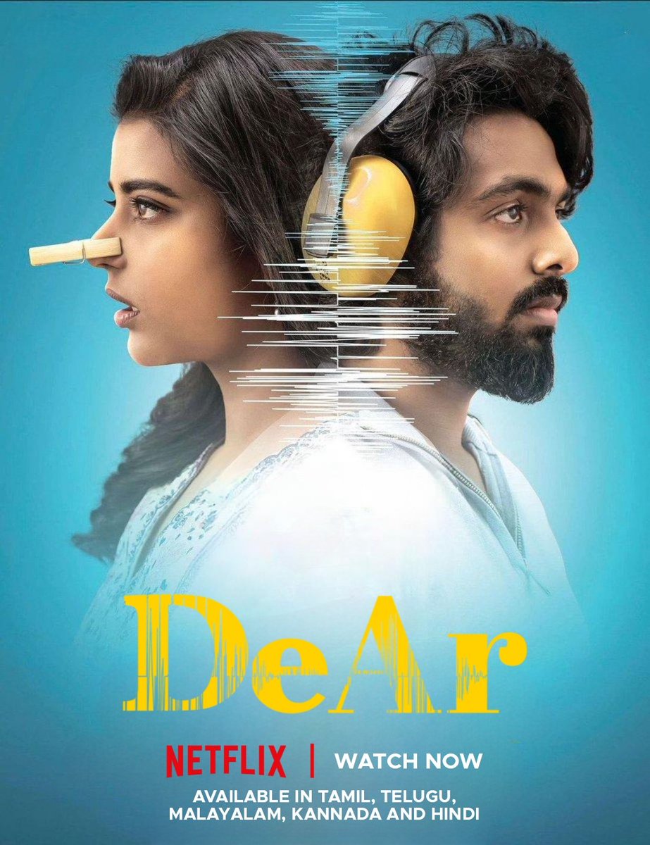 #DeAr REVIEW. @gvprakash & @aishu_dil Perf👏. Similar Like GoodNight Movie But Scenes & Screenplay Different👍. Songs Ok. Location & Visuals Good. Predictable Story. Decent 1st Half👍. Okayish 2nd half. Lags Are There😷. Pre Climax Hospital Scene😑. CLIMAX Neat. RATING : 2.75/5