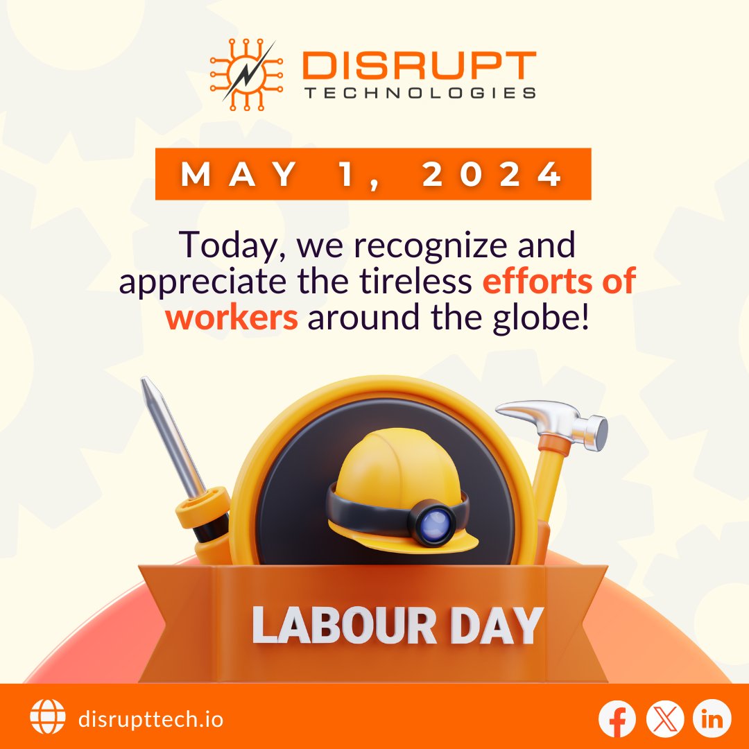 DisruptTechCard's tweet image. 💪 Happy #LaborDay from the Disrupt Technologies team! Today, we're stepping back to appreciate everyone pushing boundaries with us. Enjoy the day, and let's keep making waves together! 💳

#DisruptTech  #CryptoDebitCard #LaborDay2024 #Crypto #Blockchain #FinTech