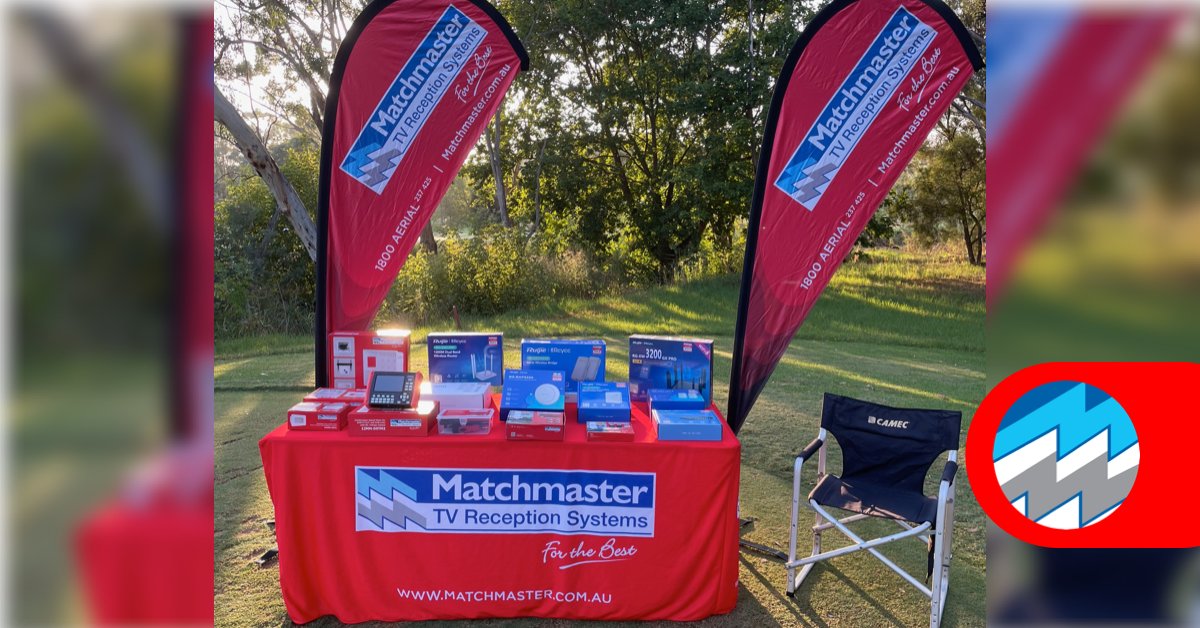 Golf day merchandise by Matchmaster at Borders Electrical. Contact your friendly Matchmaster Sales Representative to organise a merchandise stand for your store.

#golfday #tradeshow