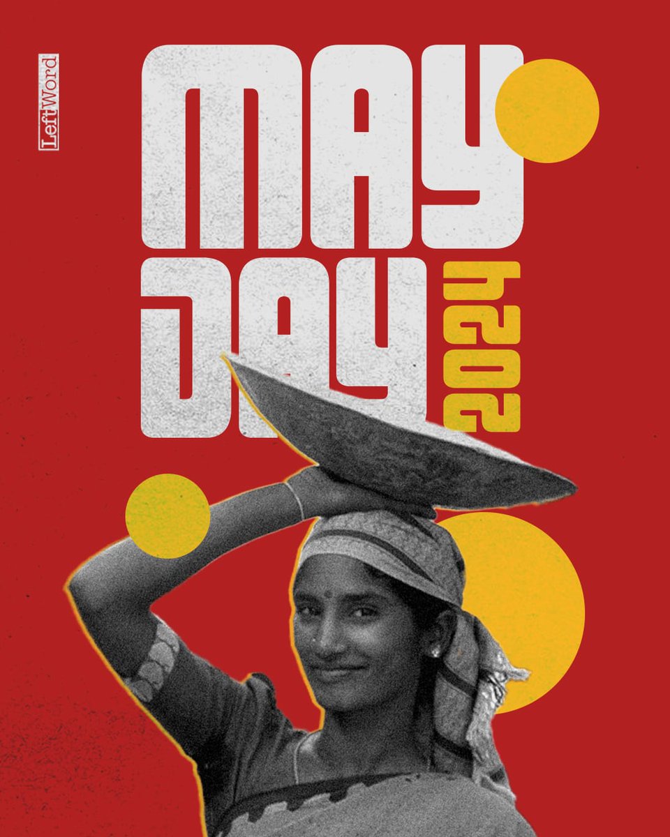 'The 8-hour movement, culminating in the strike on May First, 1886, forms by itself a glorious chapter in the fighting history of the American working class.' (Marxist.org) Revolutionary greetings to everyone on MayDay! #mayday #leftwordbooks #labourday #history