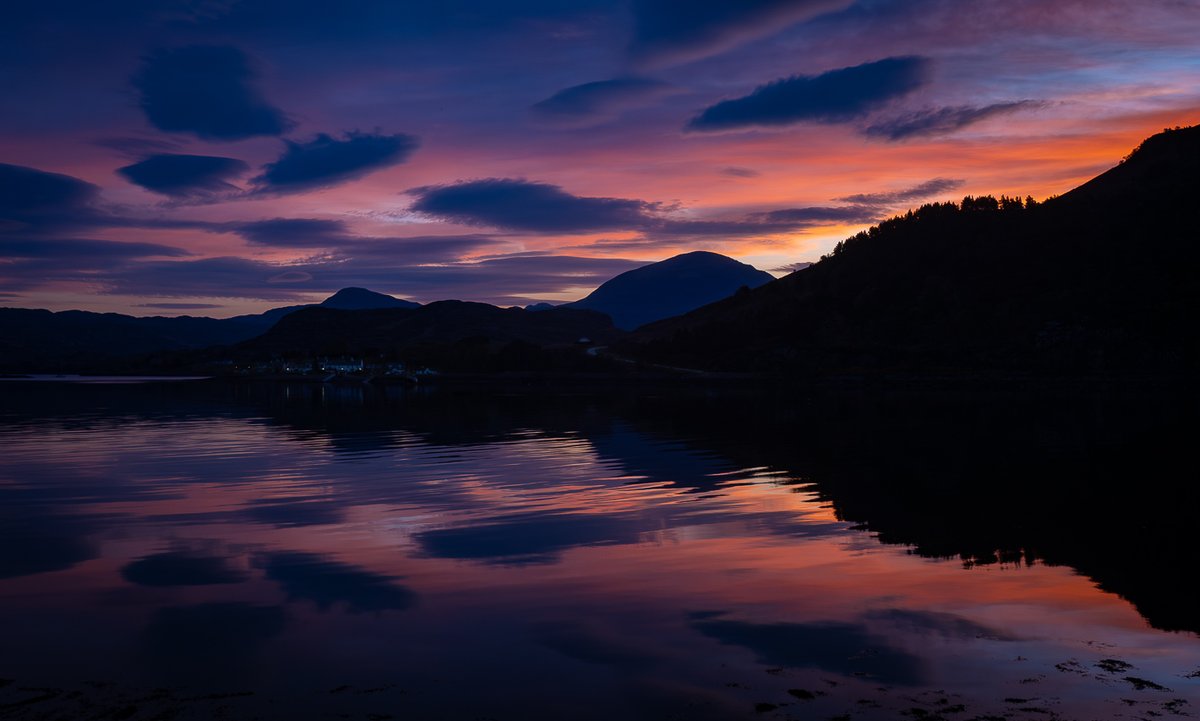 Good morning from Loch Shieldaig - May Day . 05:15