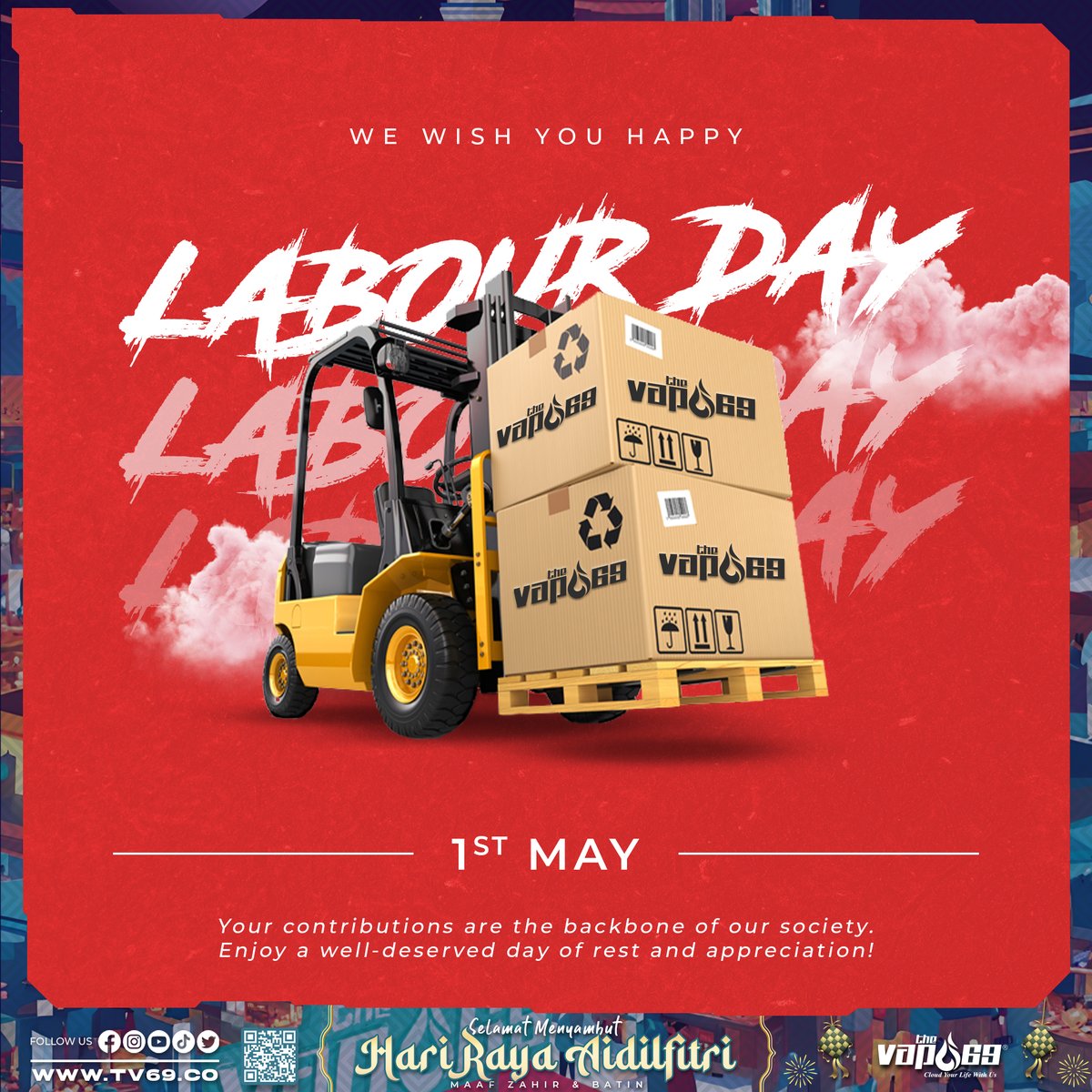 Happy Labour Day! 
Here's to celebrating the hard work, dedication, and achievements of workers everywhere. Your contributions are the backbone of our society. Enjoy a well-deserved day of rest and appreciation!