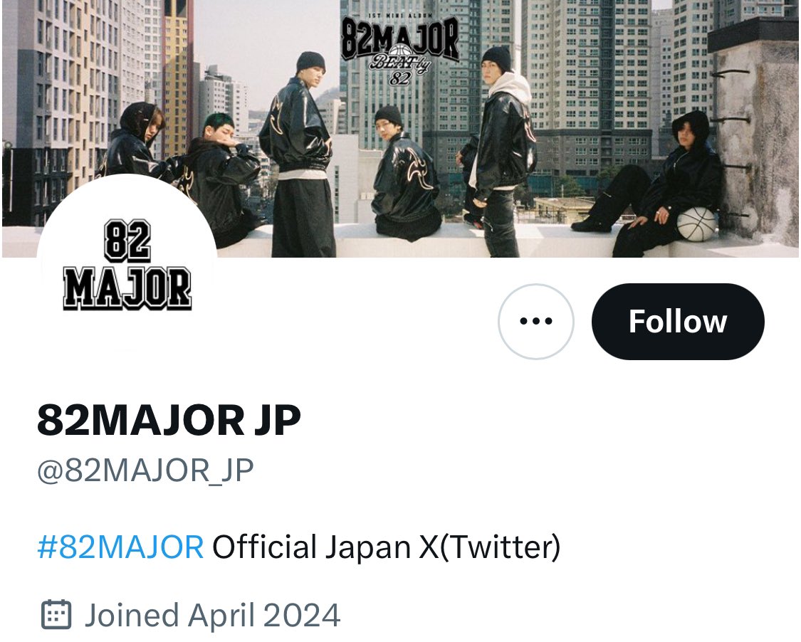 82MAJOR has opened up their official Japanese Twitter account! Follow them here: @82MAJOR_JP @82major_officia #82MAJOR