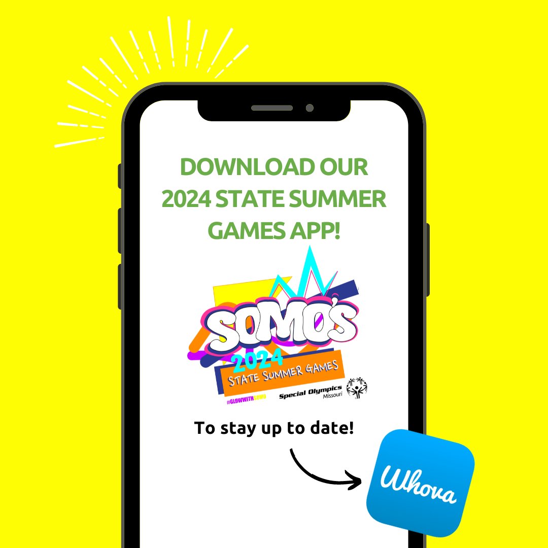 The State Summer Games are in 3 days! Be sure you download the Whova app so you are up to date and can receive updates. Once you have downloaded the Whova app, search for “State Summer Games 2024” and connect to our event. Use the invitation code: StateSummerGames2024