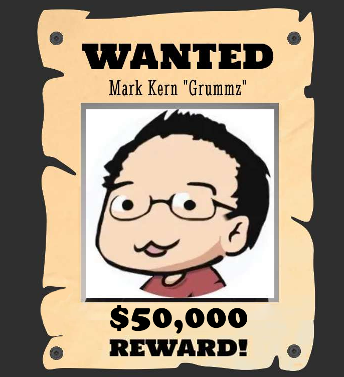 Grummz's tweet photo. My bounty is up to $50,000.

Kotaku Senior Editor celebrates.

Will there be repercussions in the world of "professional journalism?"

Naw, better get back to writing guides.

At this rate I will be King of the Pirates in no time. https://t.co/T6UbnVHRHa