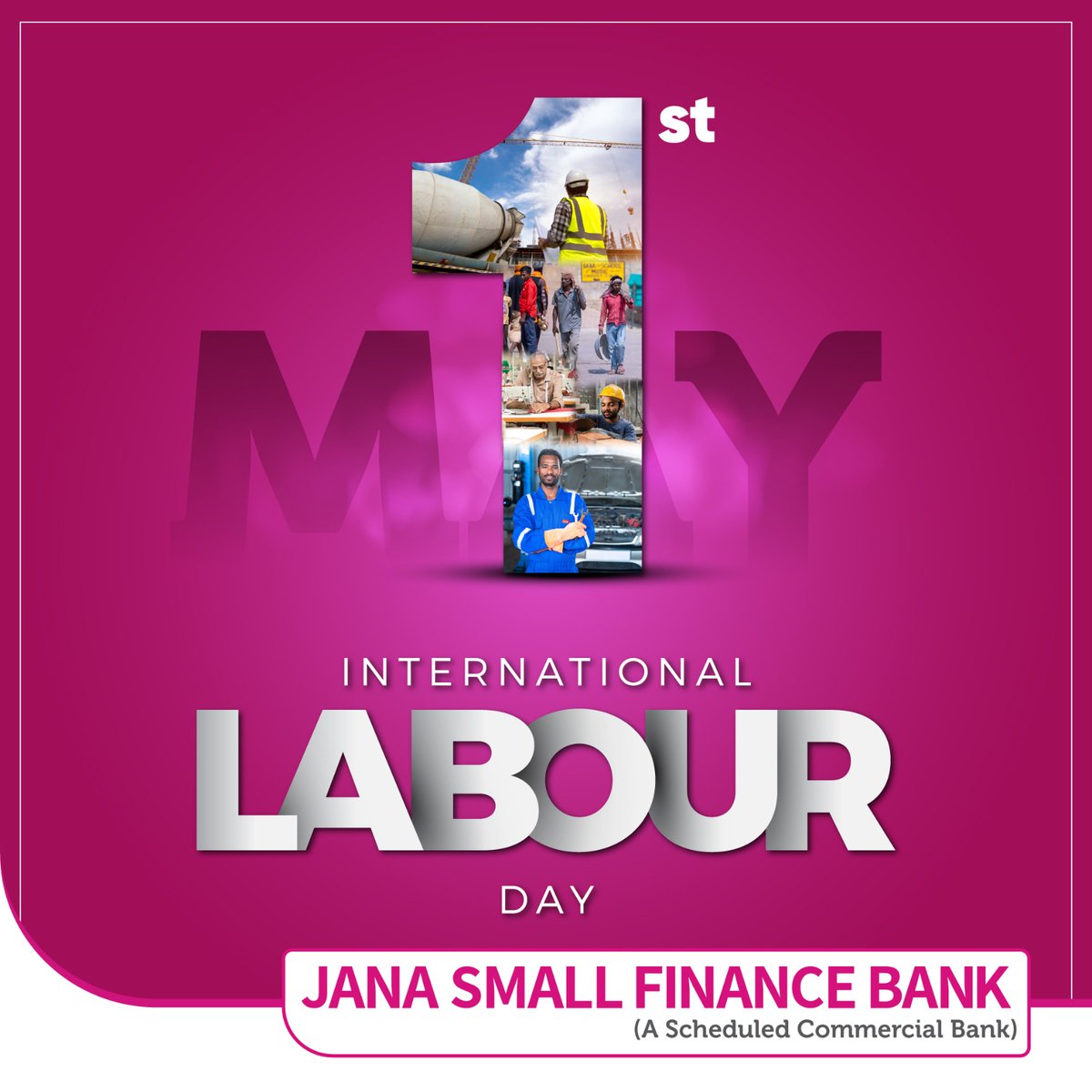 On this Labour Day, let's take a moment to appreciate the tireless efforts of workers around the globe. Your dedication fuels progress and builds nations. #LabourDay #janabank #LaborDay2024 #MayDay2024
