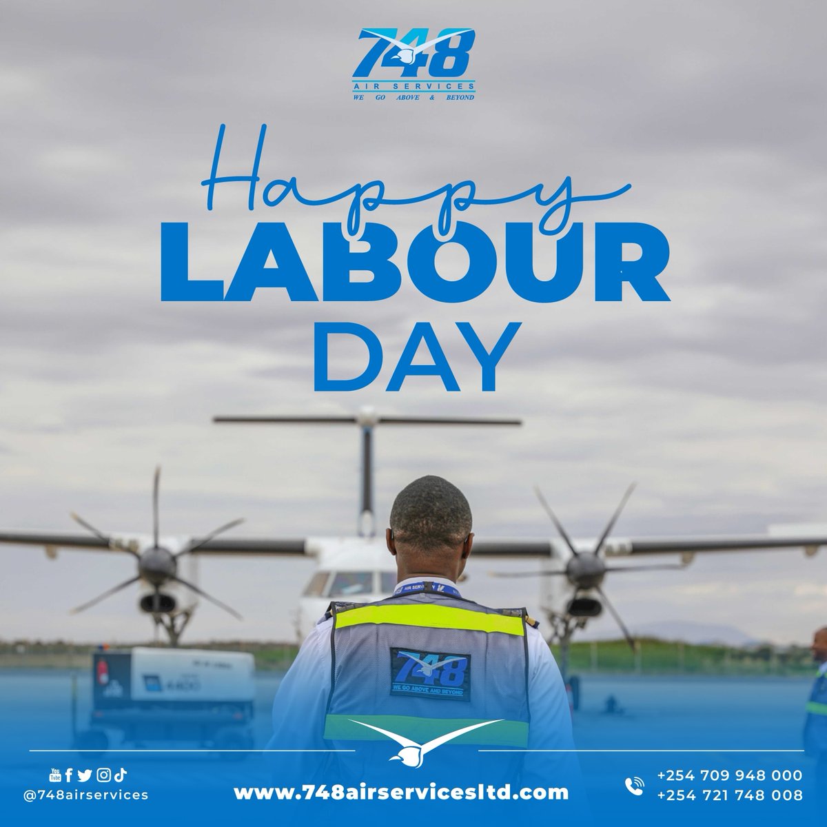 Happy Labour Day! Let's celebrate the hard work and contributions of all workers around the world!