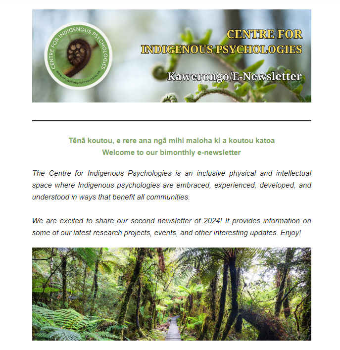 CPsychologies's tweet photo. Kia ora koutou, yesterday we have sent out our bimonthly E-Newsletter 📩
Please check your 'Promotions' or 'Spam' folders in case it has ended up there ☀
You can also access the most recent newsletter on the homepage of our website 🏠 https://t.co/QhNJo1uDeM