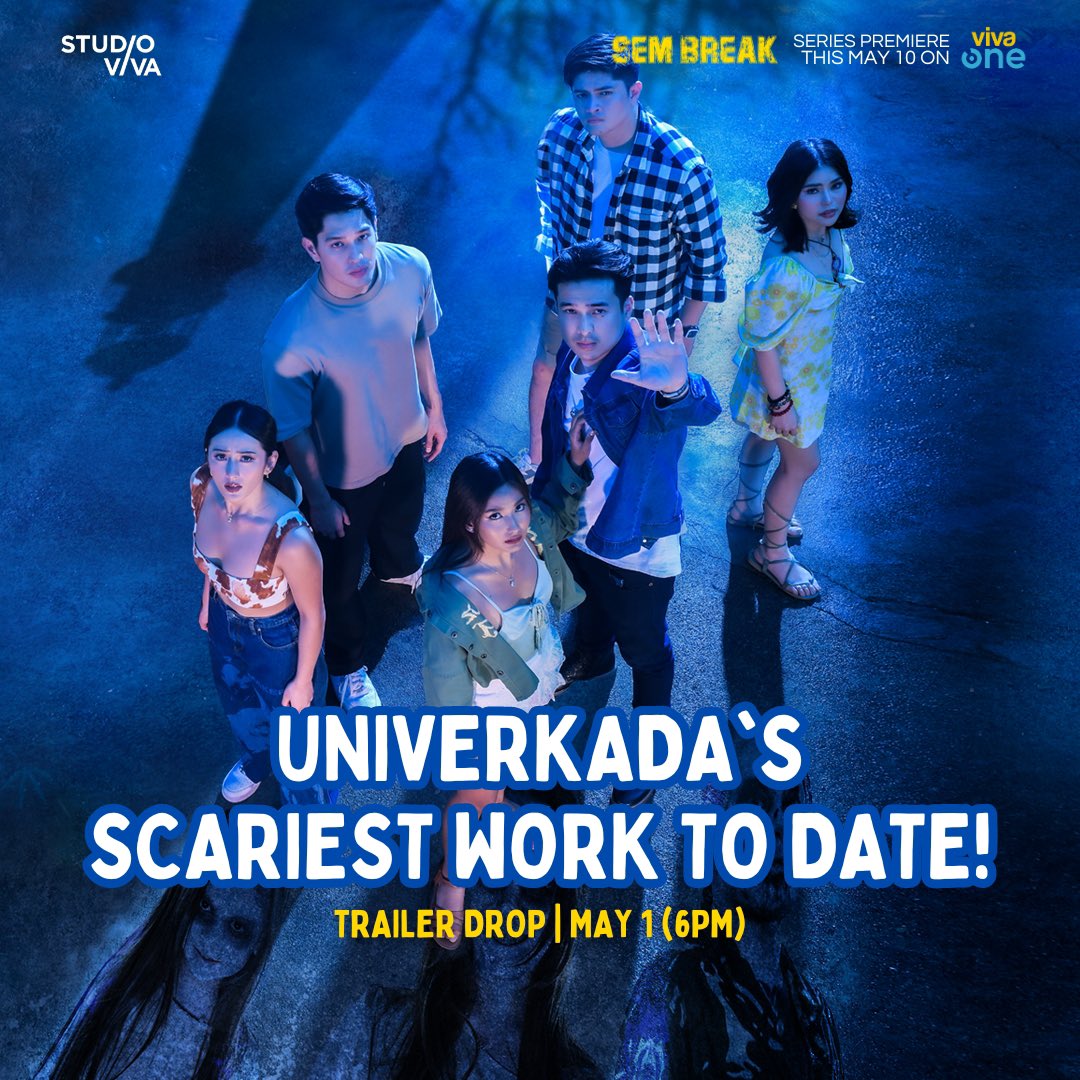 HAPPY LABOR DAY SA LAHAT NG MGA HARDWORKING BESHIE NAMIN OUT THERE! 

Humanda nang maghanap ng kasama dahil mapapanood na ang much-awaited SEM BREAK trailer mamayang 6pm. 

#SemBreak
#UniverKada
#KrisshRome
#HyGab
#AubreyCaraan
#GabLagman
#JeromePonce
#KrisshaViaje