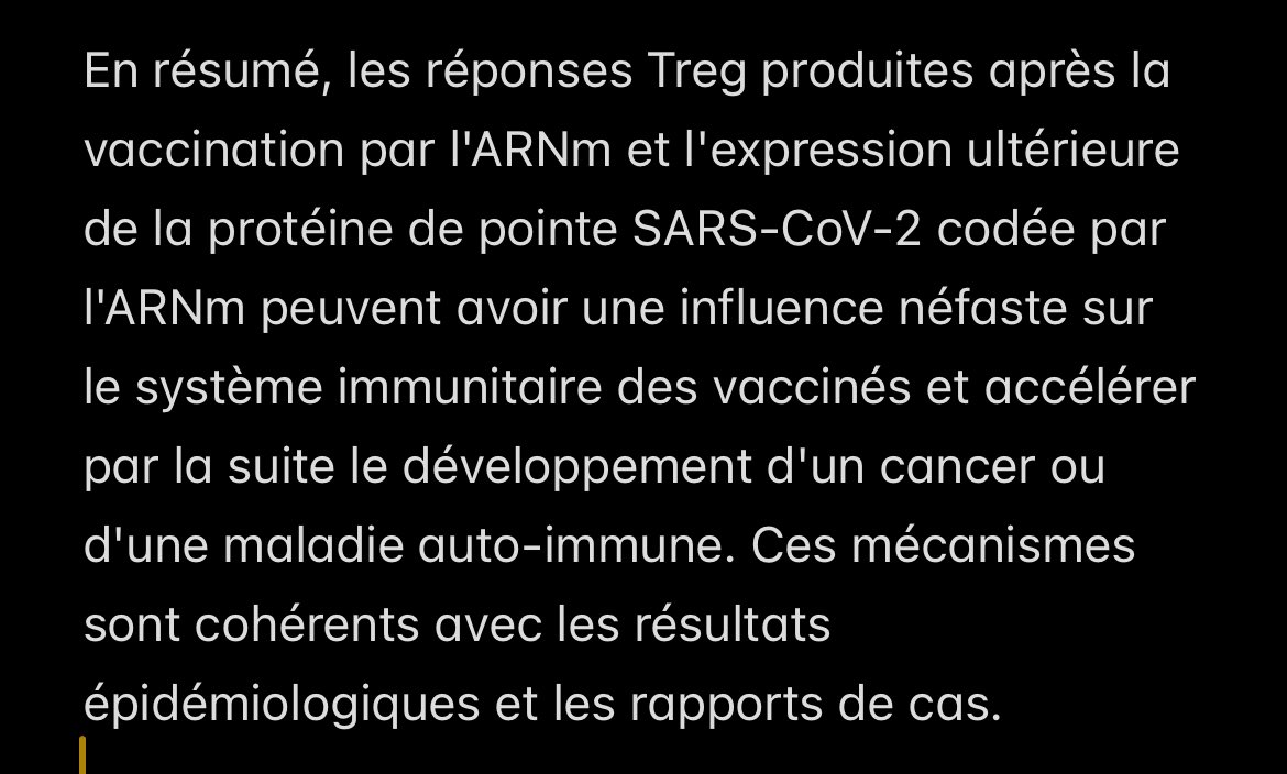 Voilà voilà 😓⬇️

23 avril 2024
Oncogenèse et auto-immunité suite à la vaccination par l'ARNm COVID-19
authorea.com/users/455597/a…