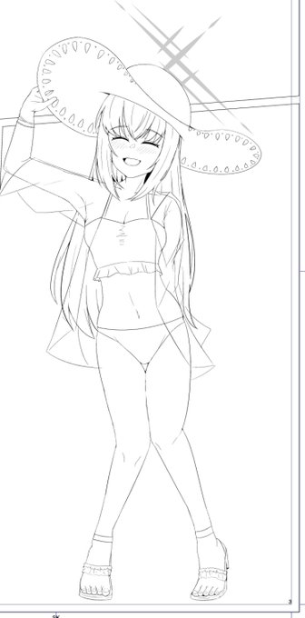 夏コミの原稿してる 