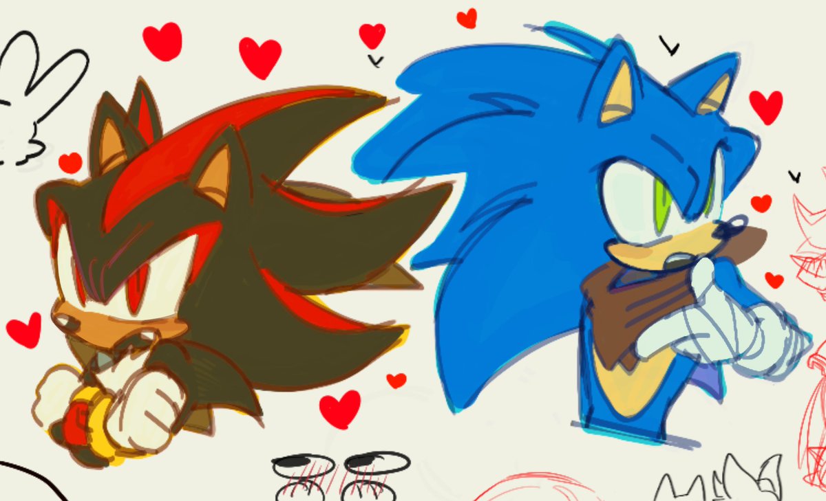 Shadow and Sonic Boom 🗣️🗣️‼️