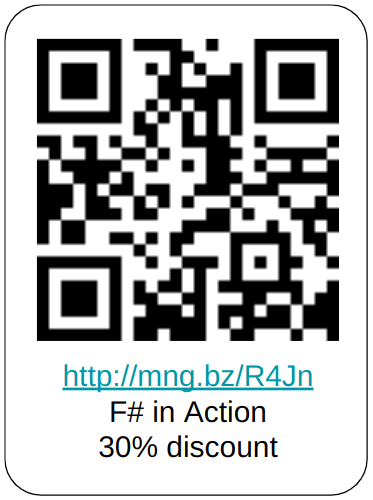 Recently, @isaac_abraham , the author of nice Get Programming with F#, released another awesome book: F# in Action. When my @ManningBooks editors offered me a chance to review it, I considered this a great opportunity to learn something new. When I first embarked on the F#