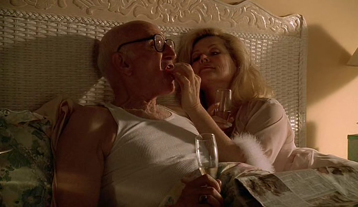 The moment when Junior sucks his own dick sweat off a red pepper. #TheSopranos
