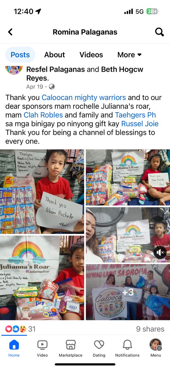 We might be busy and inactive but we still find time to make humble Donations in Kim Taehyung’s name , gratitude for his safe service. We donated to Caloocan Mighty Warriors, a charity organization for children with special needs.