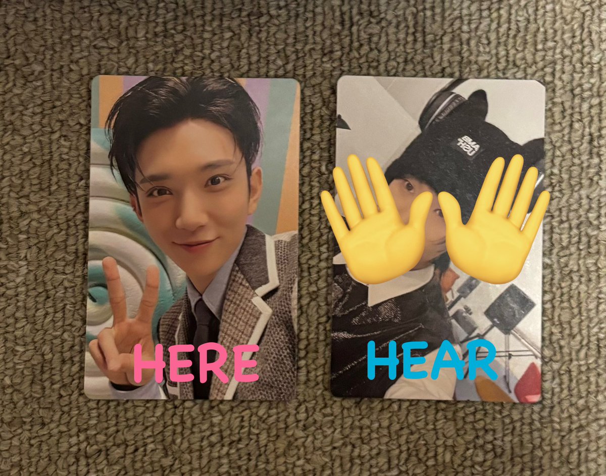 modoomsbsh's tweet photo. SEVENTEEN  17 IS RIGHT HERE トレカ 交換 セブチ アルバム

【譲】 画像1.2
ジョシュア ジョンハン ホシ ウジ
ジュン ミンギュ ドギョム スングァン ディノ

【求】 シリアル
画像3 ︎💕︎︎ウォヌ WONWOO
n:1の交換可

郵便📮、長居で交換でお願い致しますお気軽にリプ、DMお待ちしてます https://t.co/JmzphXdu3I