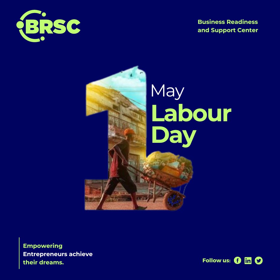 Happy Labor Day! 
Today, we celebrate the relentless spirit of workers who run small and medium enterprises. Your passion, dedication, and hard work are the catalysts for growth and prosperity in our communities.

#BRSC #WeGrowYou