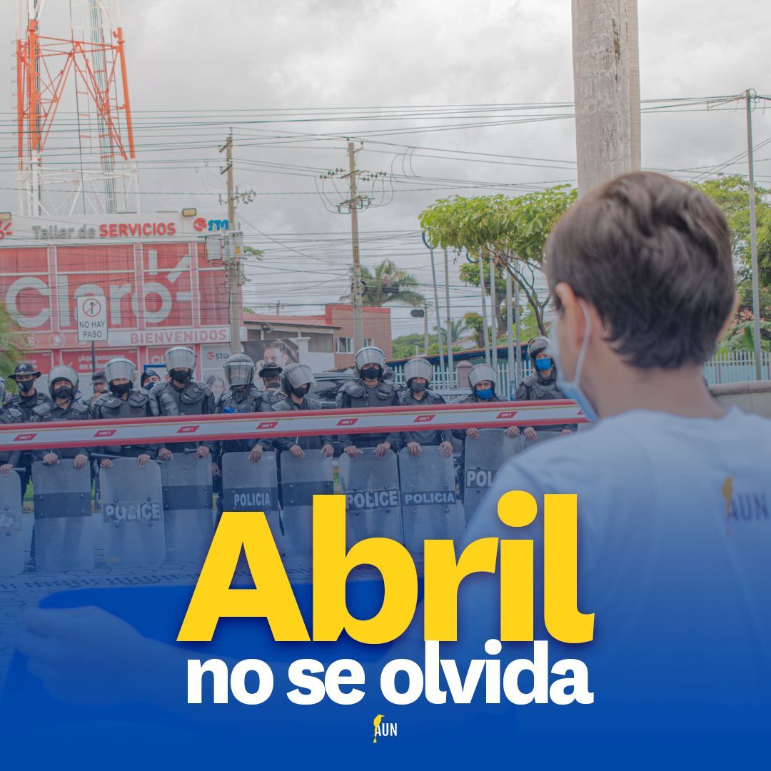 ⏱️ 6 años de lucha y perseverancia en Nicaragua. Nuestro compromiso con la libertad sigue firme. #AbrilNoSeOlvida #SOSNicaragua