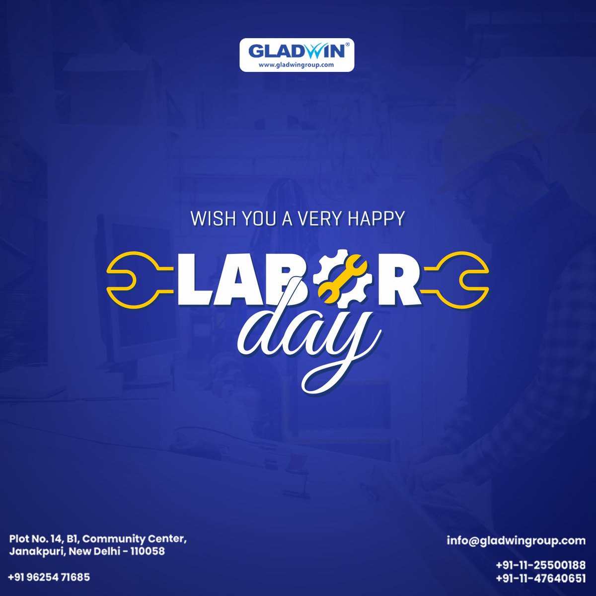 Happy Labor Day from Gladwin Group, a leading manufacturer of interactive flat panel displays, all in one PCs, kiosks, LED walls, and much more! 🛠️

Today, we celebrate the hard work and dedication of workers everywhere.

#laborday #gladwingroup #interactiveflatpanel #allinonepc
